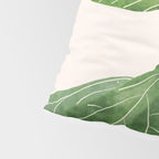 Abstract Art / Plant 2 Pillow Sham Gallery Image 4