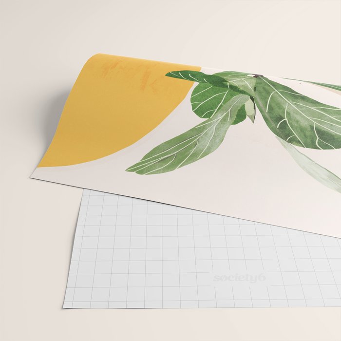 Abstract Art / Plant 2 Wrapping Paper Gallery Image 2