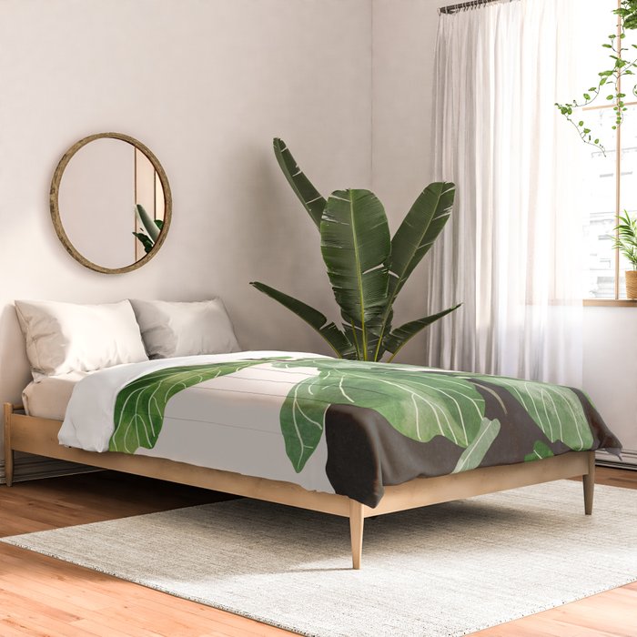 Abstract Art / Plant 2 Comforter Gallery Image 2