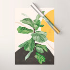 Abstract Art / Plant 2 Wrapping Paper Gallery Image 1