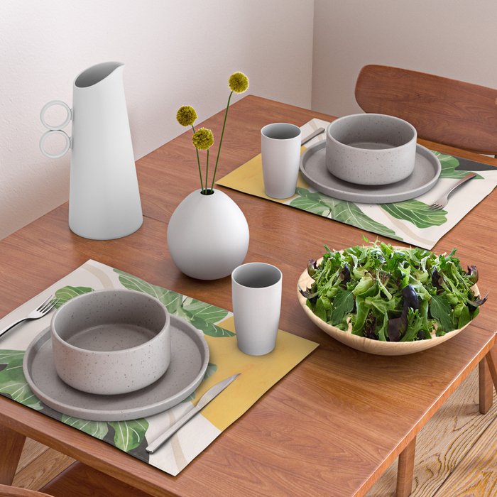 Abstract Art / Plant 2 Placemat Gallery Image 2