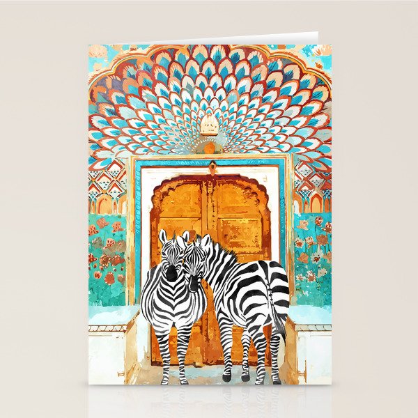 Zebra - Take Your Stripes Wherever You Go Stationery Card Gallery Image 1