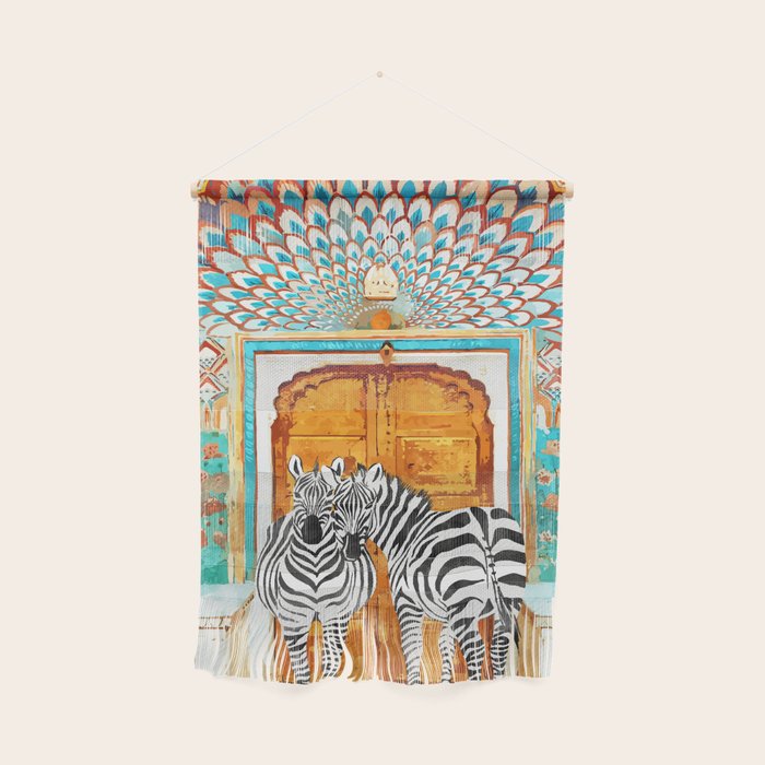 Zebra - Take Your Stripes Wherever You Go Wall Hanging Gallery Image 1