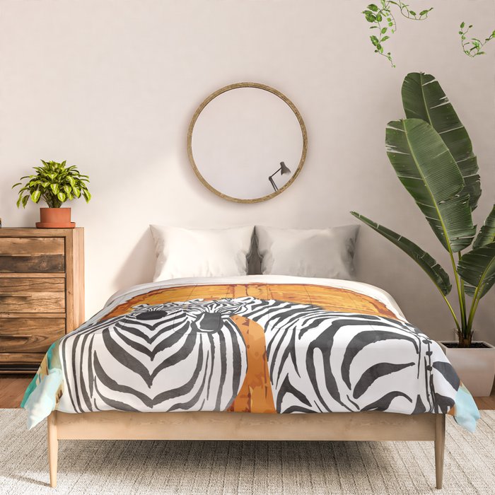 Zebra - Take Your Stripes Wherever You Go Comforter Gallery Image 3