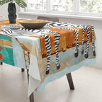 Zebra - Take Your Stripes Wherever You Go Tablecloth Gallery Image 3