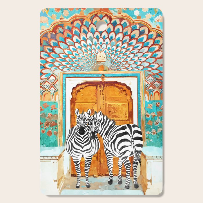 Zebra - Take Your Stripes Wherever You Go Cutting Board Gallery Image 1
