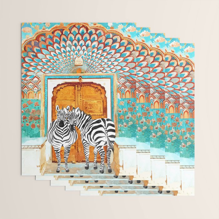 Zebra - Take Your Stripes Wherever You Go Wrapping Paper Gallery Image 3