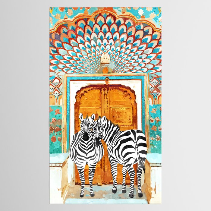 Zebra - Take Your Stripes Wherever You Go Tablecloth Gallery Image 2