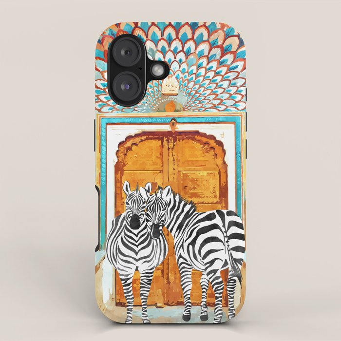 Zebra - Take Your Stripes Wherever You Go iPhone Case Gallery Image 1