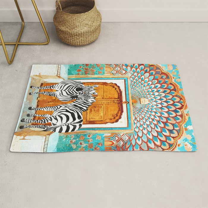Zebra - Take Your Stripes Wherever You Go Rug Gallery Image 1