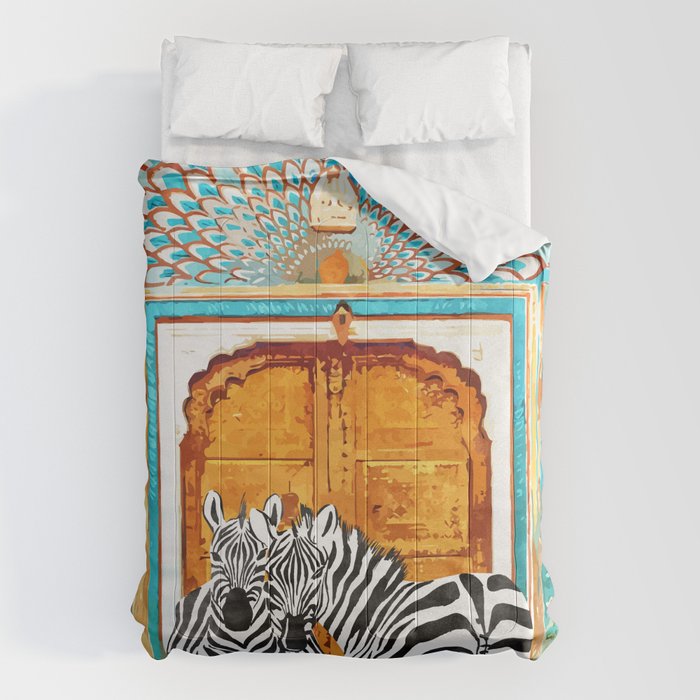 Zebra - Take Your Stripes Wherever You Go Comforter Gallery Image 6