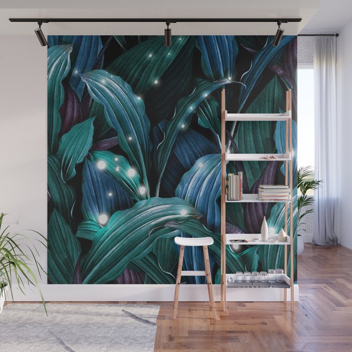 Tropical Magic Forest Wall Mural Gallery Image 1
