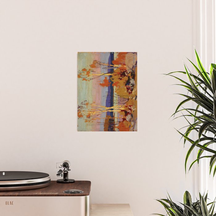 Tom Thomson Birches 1916 Canadian Landscape Artist Poster Gallery Image 2