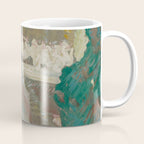Pavlova, prima ballerina ballet Swan Lake portrait still life female painting by Henry Keller Coffee Mug Gallery Image 1