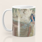 Pavlova, prima ballerina ballet Swan Lake portrait still life female painting by Henry Keller Coffee Mug Gallery Image 3