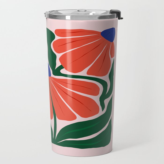 Carmine Lily Travel Mug Gallery Image 2
