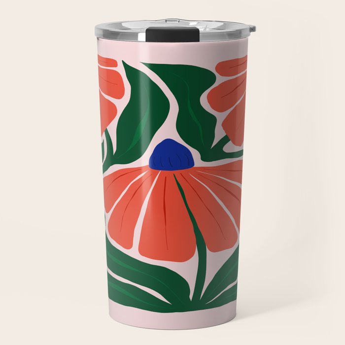 Carmine Lily Travel Mug Gallery Image 1