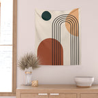 geometric abstract 59 Wall Tapestry Gallery Image 2