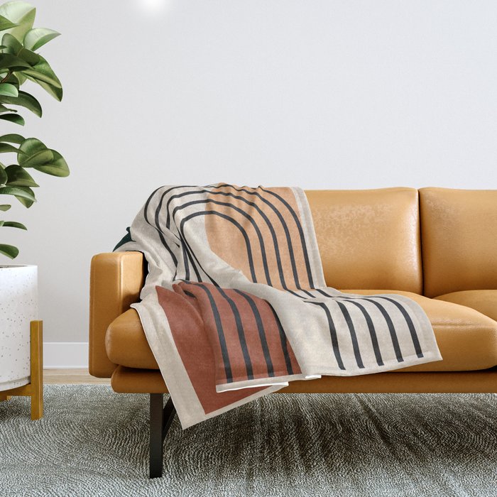 geometric abstract 59 Throw Blanket Gallery Image 1
