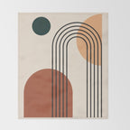 geometric abstract 59 Throw Blanket Gallery Image 2