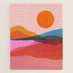 Abstraction_OCEAN_Beach_Minimalism_001 Jigsaw Puzzle Gallery Image 1