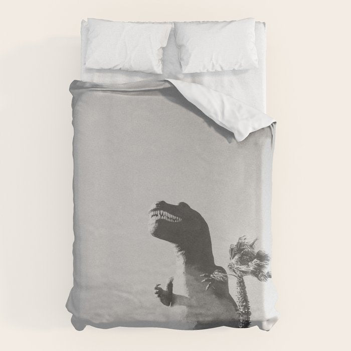 DINO / Cabazon Dinosaurs, California Duvet Cover Gallery Image 6