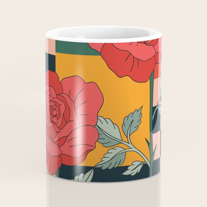 Red Roses 2 Coffee Mug Gallery Image 4