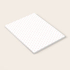 Small Pastel Pink heart pattern Notebook Gallery Image 3
