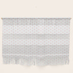 Small Pastel Pink heart pattern Wall Hanging Gallery Image 1
