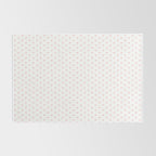 Small Pastel Pink heart pattern Rug Gallery Image 2