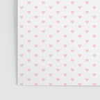 Small Pastel Pink heart pattern Poster Gallery Image 3
