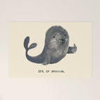 Seal Of Approval Welcome Mat Gallery Image 1