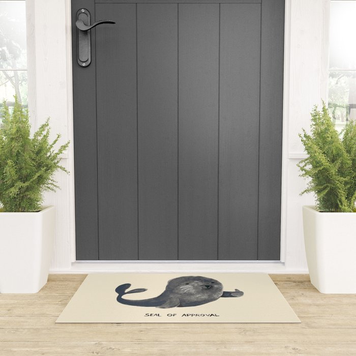 Seal Of Approval Welcome Mat Gallery Image 3