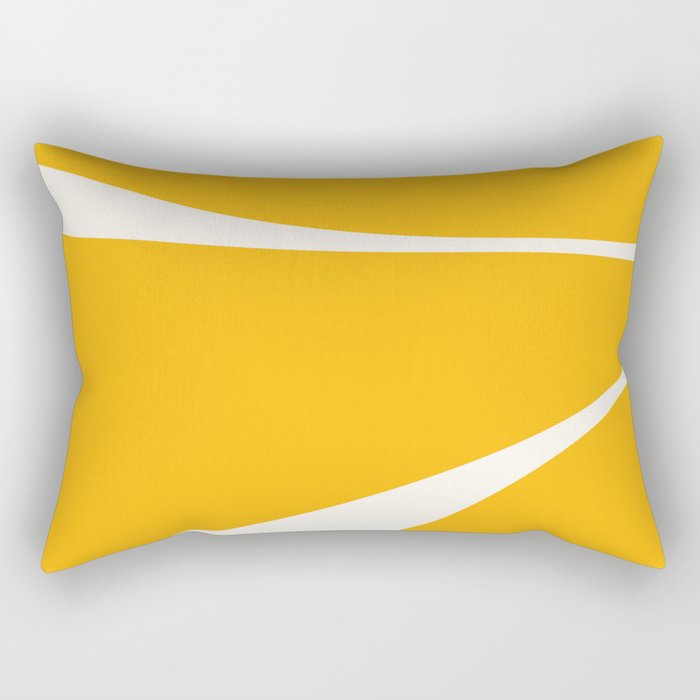 Minimalist Plant Abstract LI Rectangular Pillow Gallery Image 1