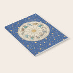 Vintage Astrology Zodiac Wheel Notebook Gallery Image 2