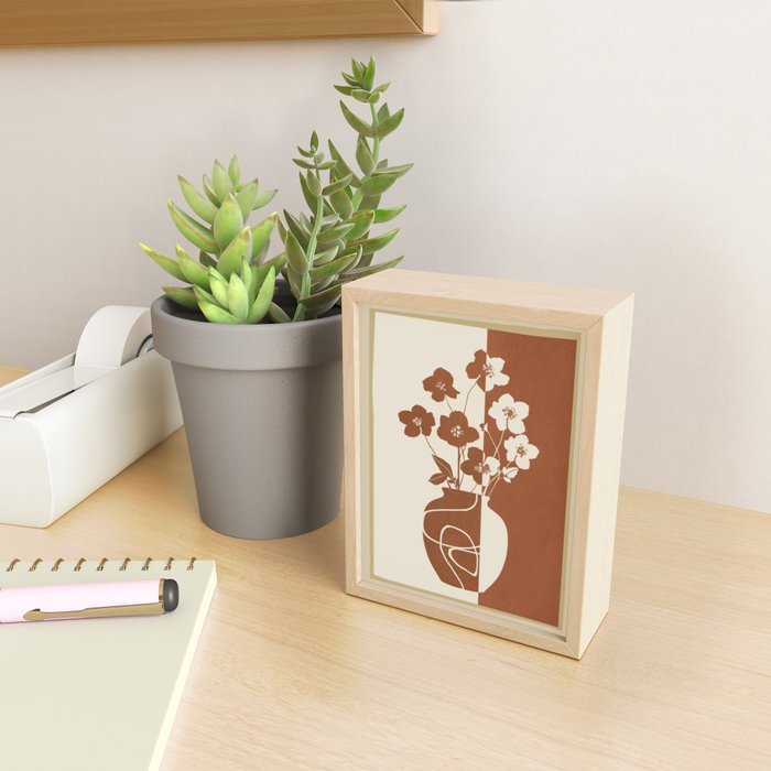 Botanical Contras 5 Mini Art Print Gallery Image 2