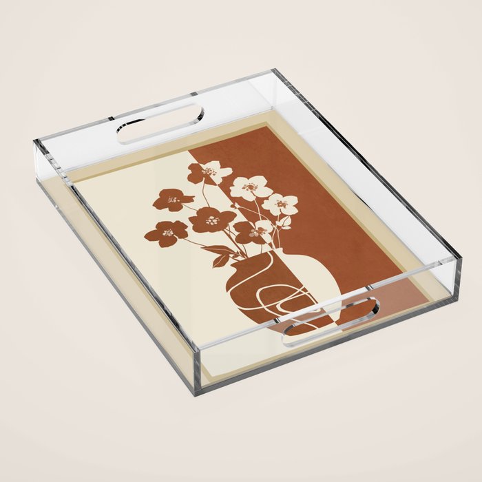 Botanical Contras 5 Acrylic Tray Gallery Image 1