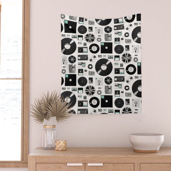 Data Wall Tapestry Gallery Image 2