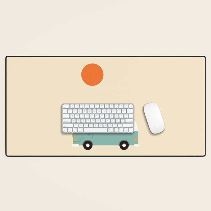 Slow Down Desk Mat Gallery Image 1
