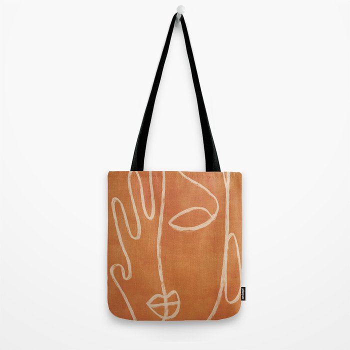 Abstract Face 25 Tote Bag Gallery Image 2