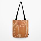 Abstract Face 25 Tote Bag Gallery Image 2