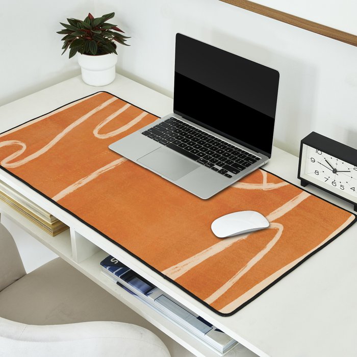 Abstract Face 25 Desk Mat Gallery Image 2