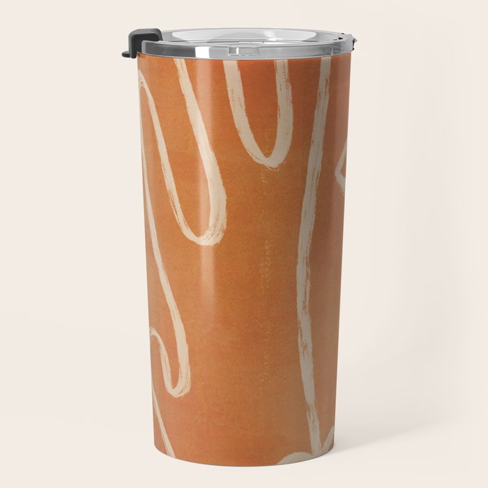 Abstract Face 25 Travel Mug Gallery Image 3