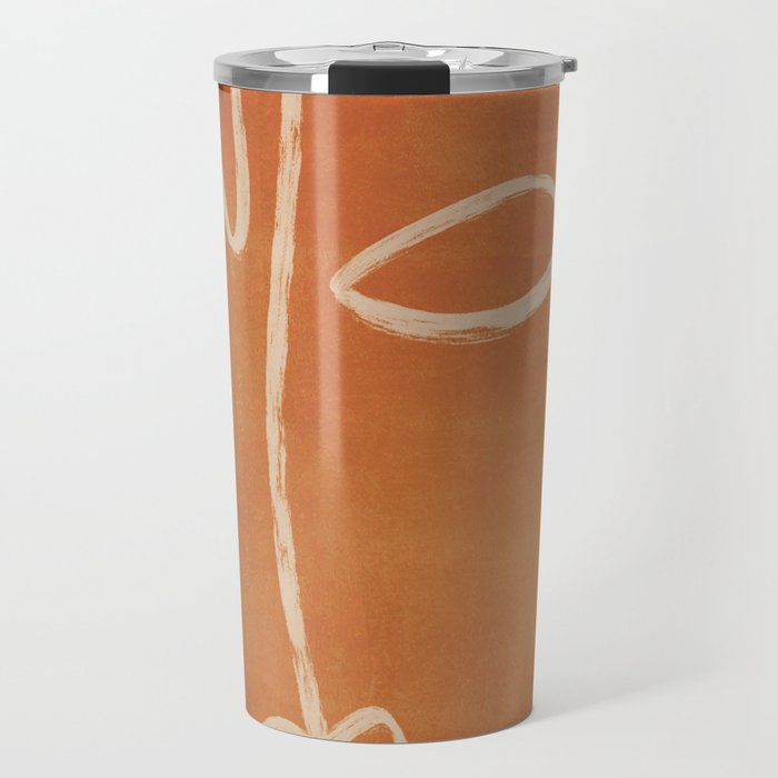Abstract Face 25 Travel Mug Gallery Image 1