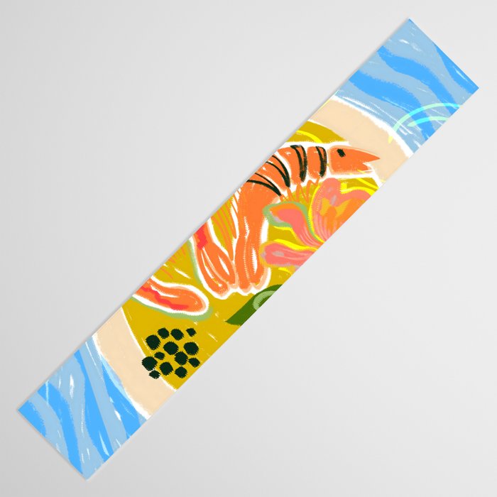 Tiger Shrimp Seafood Platter Table Runner Gallery Image 3