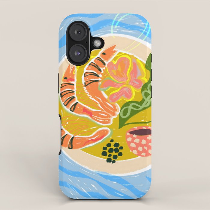 Tiger Shrimp Seafood Platter iPhone Case Gallery Image 1