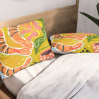 Tiger Shrimp Seafood Platter Pillow Sham Gallery Image 2