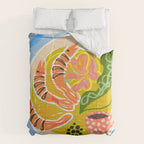 Tiger Shrimp Seafood Platter Comforter Gallery Image 6