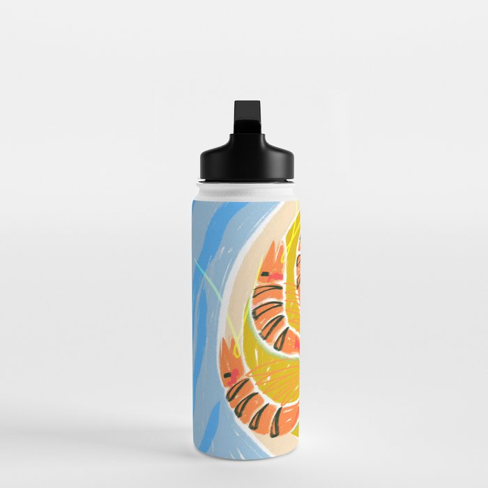 Tiger Shrimp Seafood Platter Water Bottle Gallery Image 3