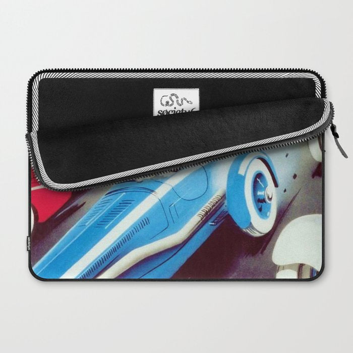 1932 Vintage 24 Hours of Le Mans French Auto Racing Wall Decor Laptop Sleeve Gallery Image 2